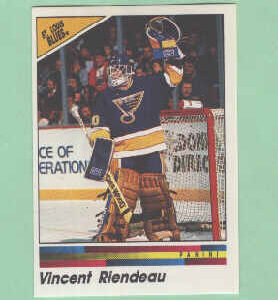 1990 PANINI #268-Vincent Riendeau