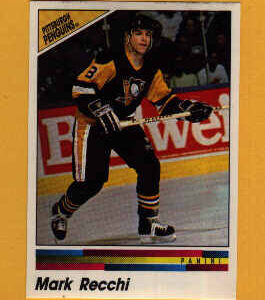 1990 PANINI #341-Mark Recchi