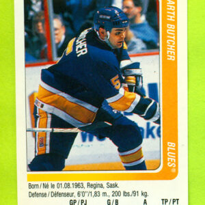 1991 PANINI #28-Garth Butcher