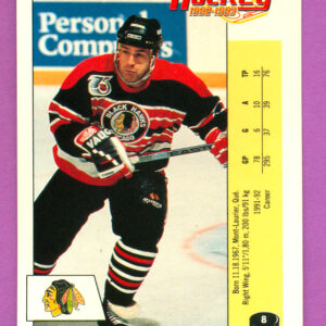 1992 PANINI #8-Jocelyn Lemieux