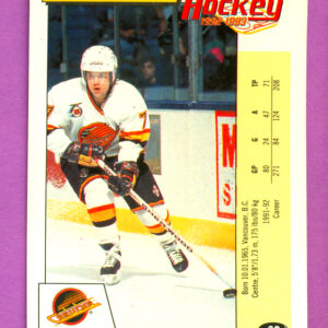 1992 PANINI #30-Cliff Ronning