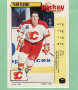 1992 PANINI #46-Theoren Fleury