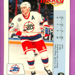 1992 PANINI #52-Teppo Numminen