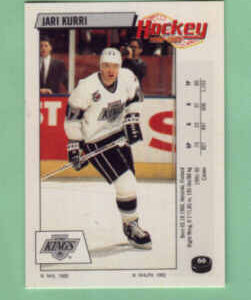 1992 PANINI #66-Jari Kurri