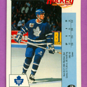 1992 PANINI #78-Mike Krushelnyski