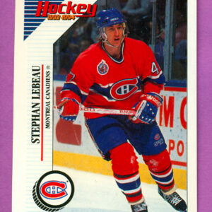 1993 PANINI #16-Stephan Lebeau