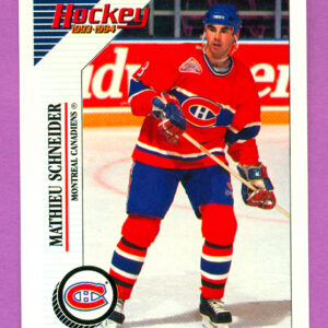 1993 PANINI #22-Mathieu Schneider