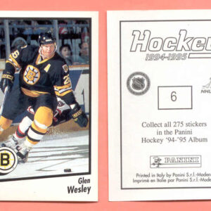 1994 PANINI #6-Glen Wesley