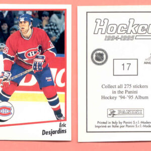 1994 PANINI #17-Eric Desjardins