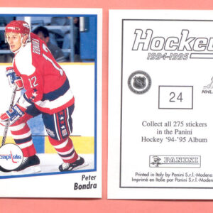 1994 PANINI #24-Peter Bondra