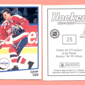 1994 PANINI #25-Sylvain Cote