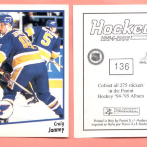 1994 PANINI #136-Craig Janney
