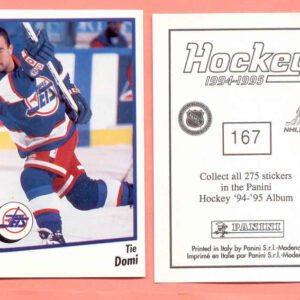 1994 PANINI #167-Tie Domi