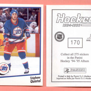 1994 PANINI #170-Stephane Quintal