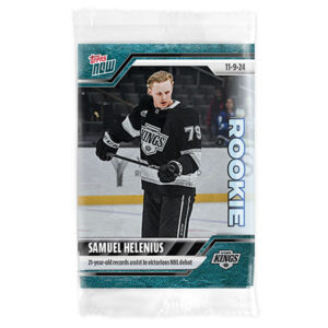 2024-25 TOPPS NOW /10 Blue Ice Parallel  #31- Samuel Helenius (1 of 10)