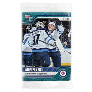 2024-25 TOPPS NOW /10 Blue Ice Parallel  #32- Winnipeg Jets (1 of 10)