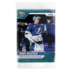 2024-25 TOPPS NOW /10 Blue Ice Parallel  #35- Andrei Vasilevskiy (1 of 10)