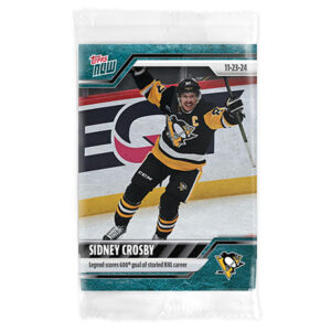 2024-25 TOPPS NOW /10 Blue Ice Parallel #44- Sidney Crosby 2 (1 of 10)