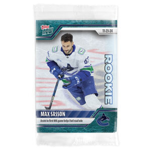 2024-25 TOPPS NOW /10 Blue Ice Parallel #45- Max Sasson (1 of 10)