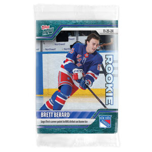 2024-25 TOPPS NOW /10 Blue Ice Parallel #48- Brett Berard (1 of 10)