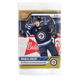 2024-25 TOPPS NOW /1 Gold Ice Parallel  #26- Nikolaj Ehlers (1 of 1)