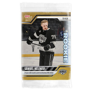 2024-25 TOPPS NOW /1 Gold Ice Parallel  #31- Samuel Helenius (1 of 1)