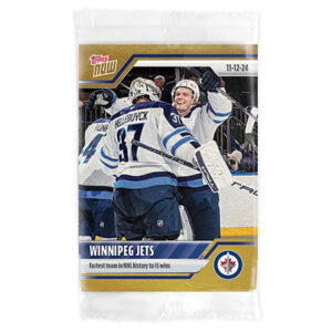 2024-25 TOPPS NOW /1 Gold Ice Parallel  #32- Winnipeg Jets (1 of 1)