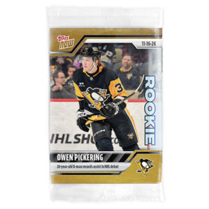 2024-25 TOPPS NOW /1 Gold Ice Parallel #39- Owen Pickering (1 of 1)