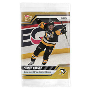 2024-25 TOPPS NOW /1 Gold Ice Parallel #44- Sidney Crosby 2 (1 of 1)