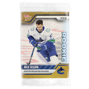 2024-25 TOPPS NOW /1 Gold Ice Parallel #45- Max Sasson (1 of 1)