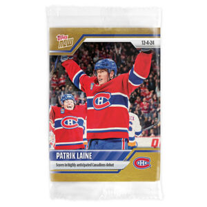2024-25 TOPPS NOW /1 Gold Ice Parallel #54- Patrik Laine (1 of 1)