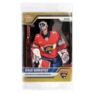 2024-25 TOPPS NOW /1 Gold Ice Parallel #56- Sergei Bobrovsky 2 (1 of 1)
