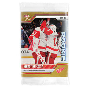 2024-25 TOPPS NOW /1 Gold Ice Parallel #57- Sebastian Cossa (1 of 1)