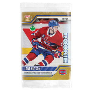 2024-25 TOPPS NOW /1 Gold Ice Parallel #58- Lane Hutson (1 of 1)