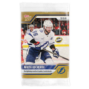 2024-25 TOPPS NOW /1 Gold Ice Parallel #60- Nikita Kucherov (1 of 1)