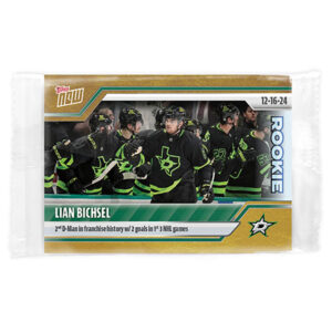 2024-25 TOPPS NOW /1 Gold Ice Parallel #63- Lian Bichsel (1 of 1)
