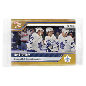 2024-25 TOPPS NOW /1 Gold Ice Parallel #67- John Tavares (1 of 1)