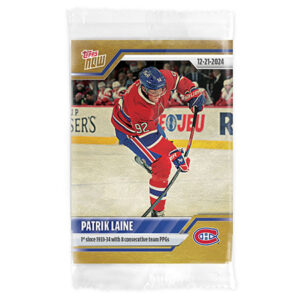 2024-25 TOPPS NOW /1 Gold Ice Parallel #69- Patrik Laine 3 (1 of 1)