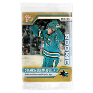 2024-25 TOPPS NOW /1 Gold Ice Parallel #73- Shakir Mukhamadullin (1 of 1)