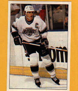 1990 PANINI #332-Wayne Gretzky