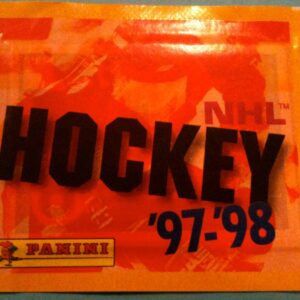 1997 Panini Unopened (with 6 stickers inside) NHL sticker pack