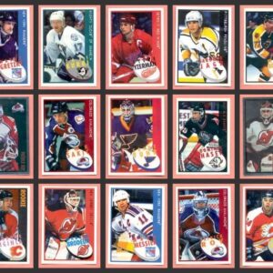 1997 Panini NHL Hockey Stickers Complete Set of 252 Ryan Smyth Iginla Rookie