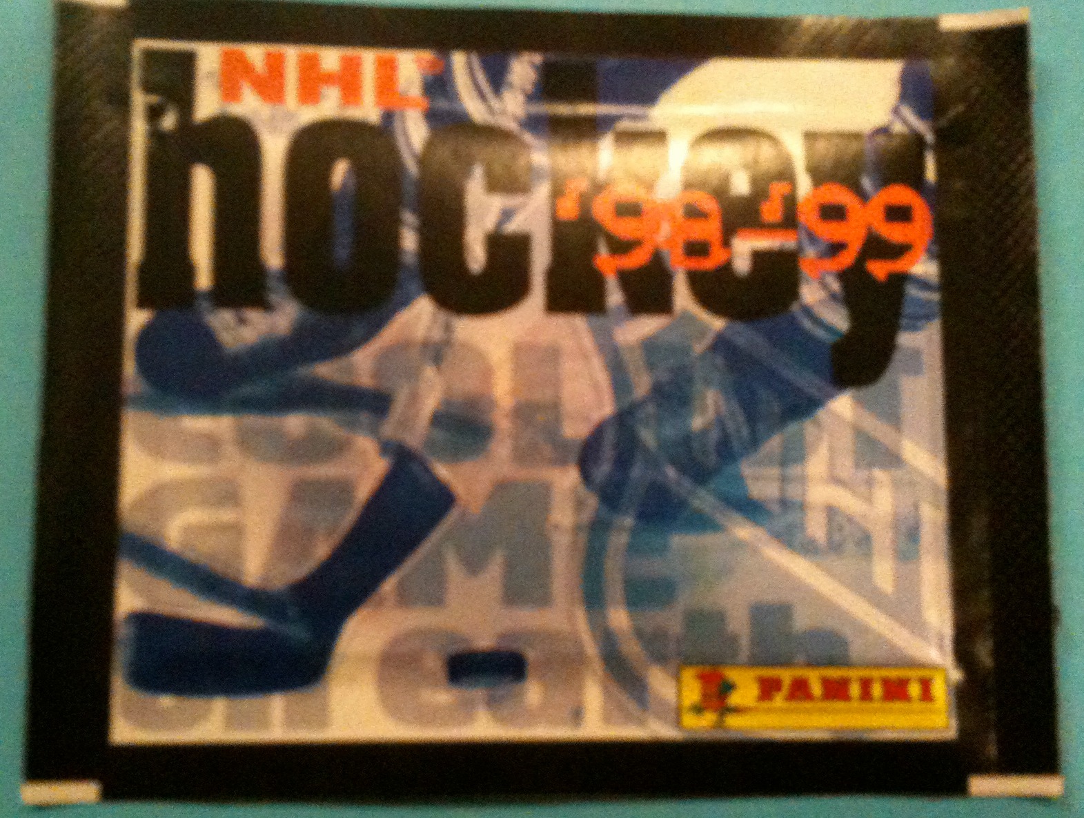 1998 Panini EMPTY (No stickers inside) NHL sticker pack