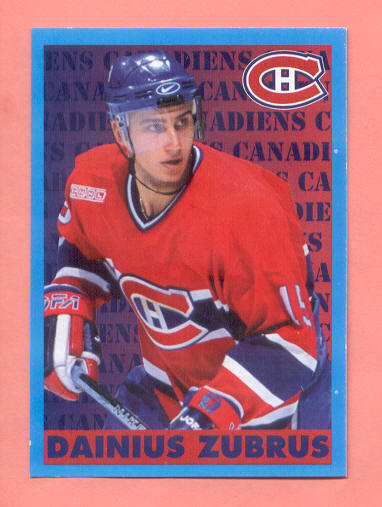 1999 PANINI #73-Dainius Zubrus