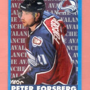 1999 PANINI #209-Peter Forsberg