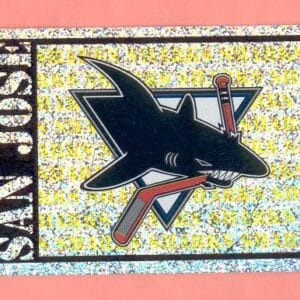 1999 PANINI #295- Sharks Logo
