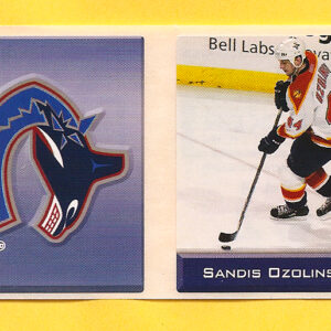 2003 Sports Vault Top Up To 600 Pieces #48-Sandis Ozolnish