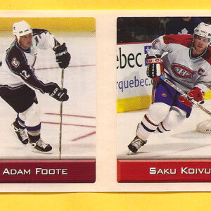 2003 Sports Vault Top Up To 600 Pieces #56-Saku Koivu