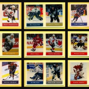 2003 Sports Vault Version 1 Stickers Complete Set of 300 Gaborik Kovalchuk Rick Nash Rookie
