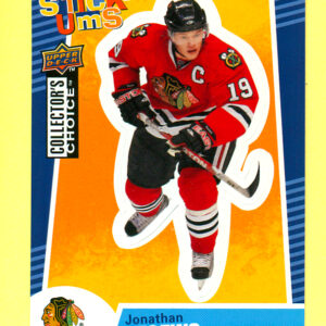 2009 Stick'Ums Upper Deck Collector's Choice  #7-Jonathan Toews